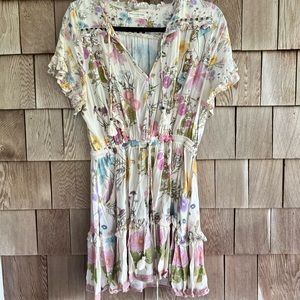 Spell, floral dress, size M